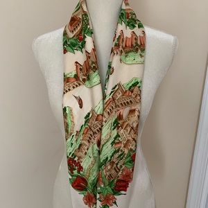 Hermes silk scarf Au Pays de Cocagne Silk twill